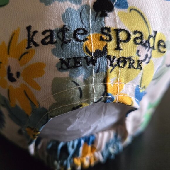 KATE SPADE French Cream Floral Baseball Cap NWT - Picture 7 of 10